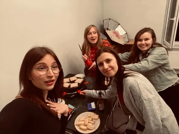 Degustacja raclette w Le Rêve